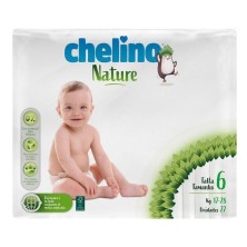 Pañal chelino nature talla 6 27 und