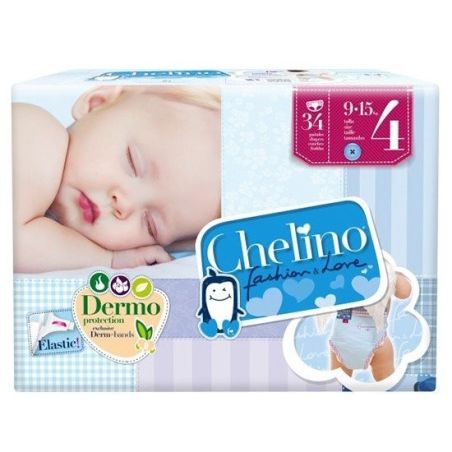 Chelino pañal love t/4 9-15 kg 34uds Chelino - 1