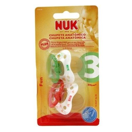 Nuk chupete látex talla 3 2uds Nuk - 1