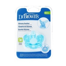 Drbrowns chupete silicona azul 0-6 meses