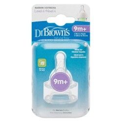 Dr brown´s tetina options +9 meses 2 uds