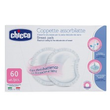 Chicco discos absorb. antibacterias 60u