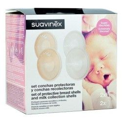 Suavinex set conchas protectoras + recolectoras