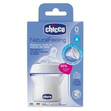 Chicco natural feeling biberón silicona flujo normal 150ml