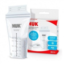 Nuk bolsas de leche materna 25uds