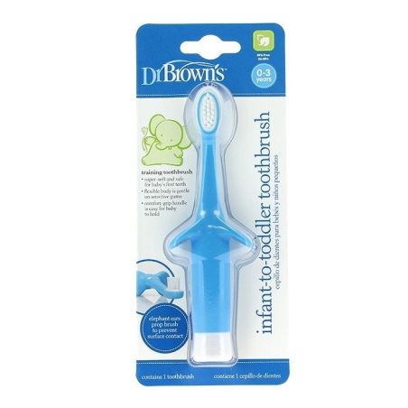 Dr. brown´s cepillo de dientes azul 0-3 años Dr.Brown'S - 1