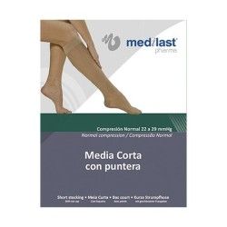 Medilast media corta cn puntera negro xl