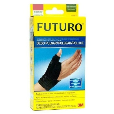 Muñequera pulgar negra futuro t/l-xl Futuro - 1