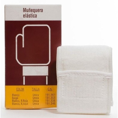 Muñequera benterm velcro blanca Benter - 1