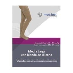 Medilast media larga blonda negro cf egd