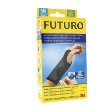 Muñequera negra ferula futuro ajustable