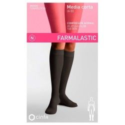 Media farmalastic corta cn ab.negro t/eg