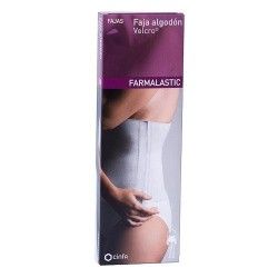 Faja farmalastic velcro t.2 beig 95-115