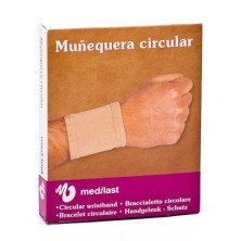 Muñequera medilast circular 810 gde beig