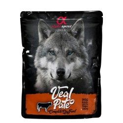 Alpha spirit perro pouch pate ternera 12 x 300 gr