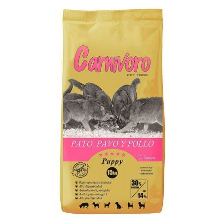 Carnívoro Carnívoro puppy pato pavo pollo 15kg Carnívoro - 1