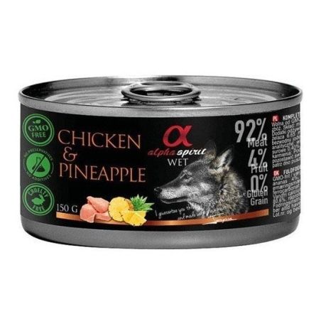 Alpha Spirit As lata pollo piña 6x400g Alpha Spirit - 1