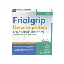 Friolgrip descongestivo Polvo para solución oral