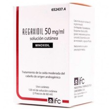 Regaxidil 50mg/ml Solución Cutánea 2 frascos 60ml