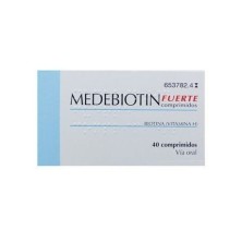 Medebiotin Fuerte 5mg 40 Comprimidos