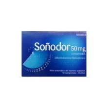 Soñodor 50mg 10 Comprimidos