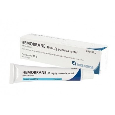 Hemorrane 10mg/g Pomada Rectal 30g Hemorrane - 1