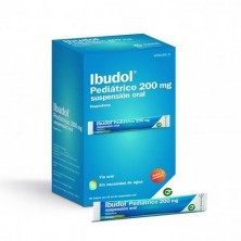 Ibudol 200mg Pediátrico 20 Sobres 10ml de Suspensión Oral