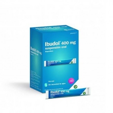 Ibudol 400mg 20 Sobres de Suspensión Oral 10ml Ibudol - 1