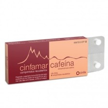 Cinfamar Cafeína 50/50mg 4 Comprimidos