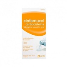 Cinfamucol Carbocisteina 50mg/ml Solución Oral 200ml