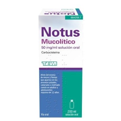 Notus Mucolítico 50mg/ml Solución Oral Notus - 1