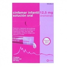 Cinfamar Infantil 12.5 mg Solución Oral 12 unidosis