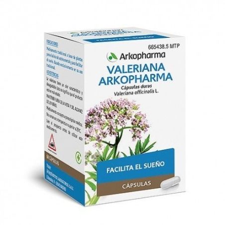 Arkocápsulas Valeriana 84 Cápsulas Arkopharma - 1