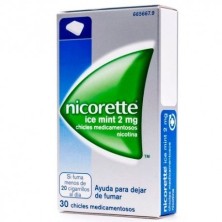 Nicorette Ice Mint 2mg 30 Chicles