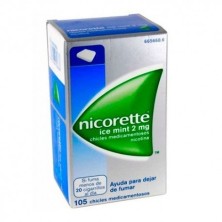 Nicorette Ice Mint 2mg 105 Chicles