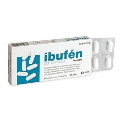 Ibufen 400mg 20 Comprimidos Recubiertos Ibufen - 1