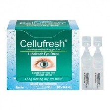 Cellufresh 5mg/ml Colirio 30 Monodosis Solución 0.4ml