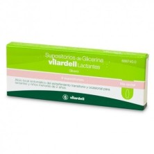 Supositorios Glicerina Vilardell Lactantes 0.92g 6 Supositorios Blister