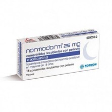 Normodorm 25mg 14 Comprimidos Recubiertos