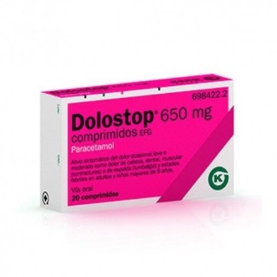 Dolostop 650mg 20 comprimidos Dolostop - 1