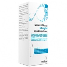 Biorga Minoxidil 50 mg/ml Solución Cutánea 1 Frasco 60 ml