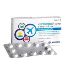 Normostop 50mg 12 Comprimidos Recubiertos Al/Al