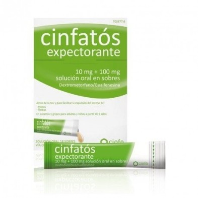 Cinfatós expectorante 10/100mg Solución Oral 18 Sobres Cinfatós - 1