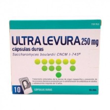 Ultra-Levura 250 mg 10 Cápsulas (Blister)