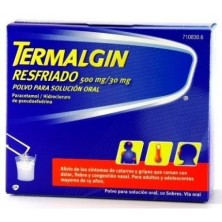 Termalgin Resfriado 500 mg/30 mg polvo para solución oral