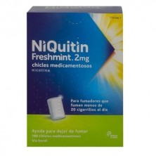 Niquitin Freshmint Gums 2mg 100 Chicles