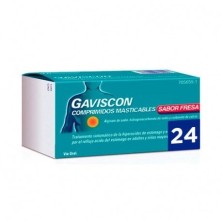 Gaviscon 24 Comprimidos Masticables Fresa (blister)