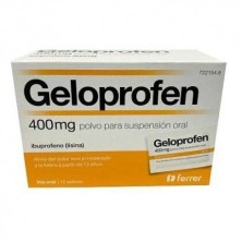 Geloprofen 400 Mg 12 Sobres Suspension Oral