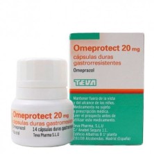 Omeprotect 20 mg 14 Cápsulas Gastrorresistentes (Frasco)