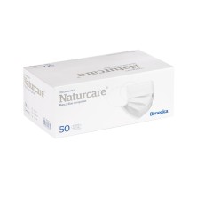 Naturcare mascarilla quirúrgica iir 3c blanca 50 uds